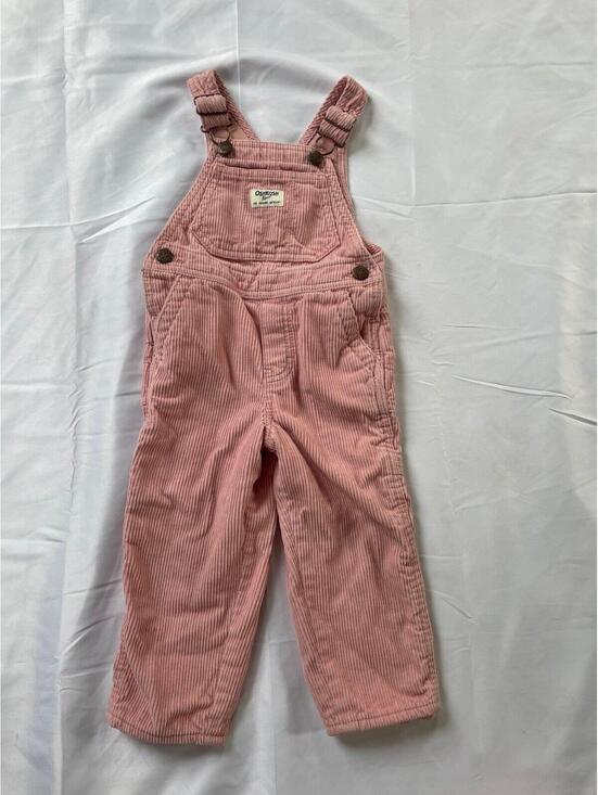 OshKosh B'gosh Other - OshKosh B’gosh Pink Corduroy Overalls 2T Toddler Girl